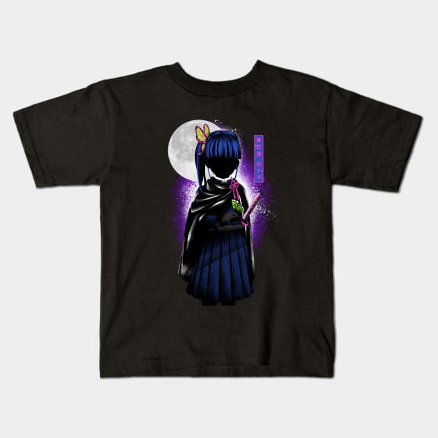 Kanao Tsuyuri - Dark Shadow Kids T-Shirt by plonkbeast